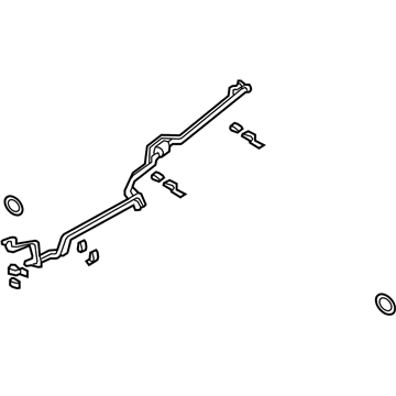 Hyundai 97770-0W000 Pipe Assembly-Suction & Liquid