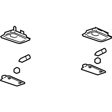 GM 15940146 Dome Lamp Assembly