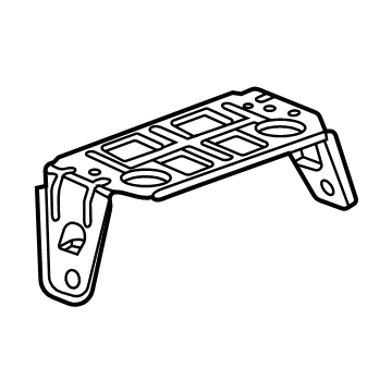 GM 84703735 Console Base Rear Bracket