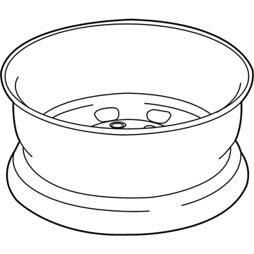 Mopar 4726268AA Steel Wheel