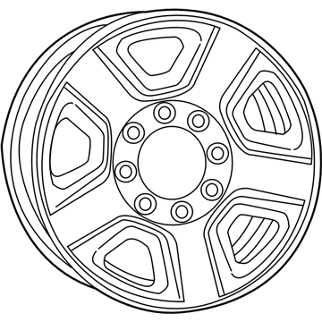 Mopar 52121267AC Steel Wheel