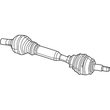 Mopar 68320309AA Axle Half Shaft Left