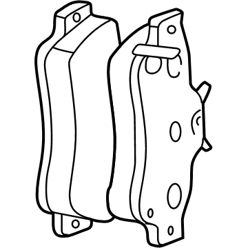 Mopar 5018942AA Front Disc Brake Pad Kit