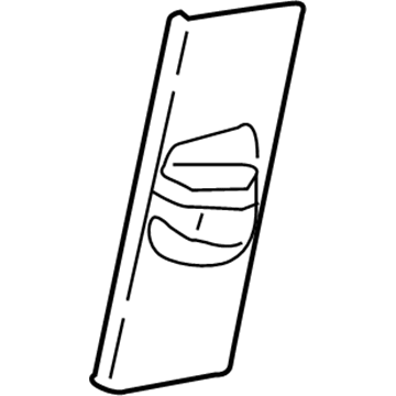 Lexus 73033-60020-A1 Plate Sub-Assembly, Rear Seat
