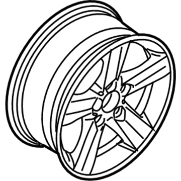 BMW 36-11-6-765-346 Light Alloy Rim