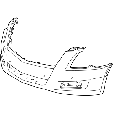 GM 22914024 Bumper Cover