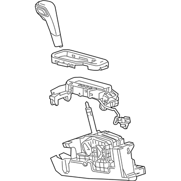 GM 23460276 Gear Shift Assembly