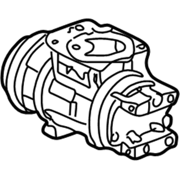 Acura 38810-P8A-A01 Compressor (Denso)