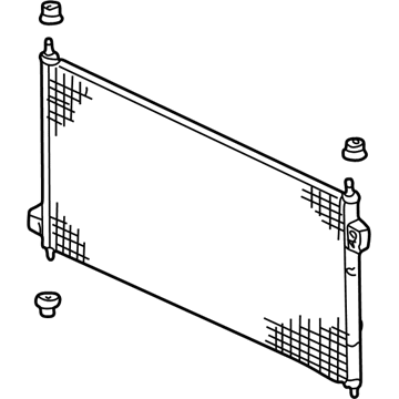 Honda 80100-S84-A00 Condenser Assy. (Showa)