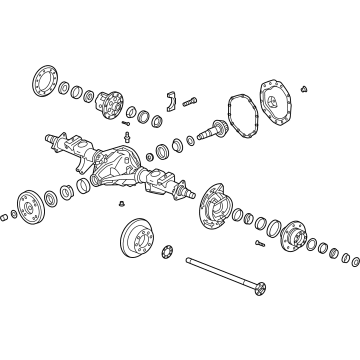 GM 85163280 AXLE ASM-RR