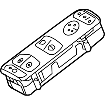 Infiniti 25401-5DA0A Main Power Window Switch Assembly