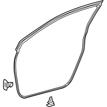 Toyota 67861-10230 Door Weatherstrip