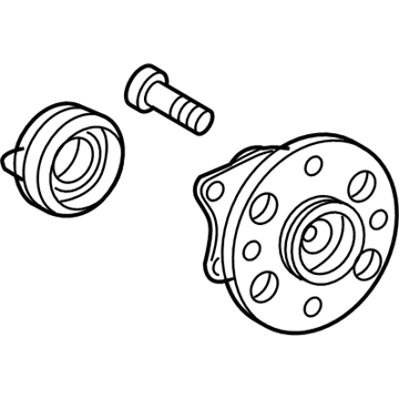 Toyota 42450-0D112 Hub & Bearing Assembly