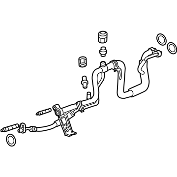 GM 84498820 Rear AC Tube