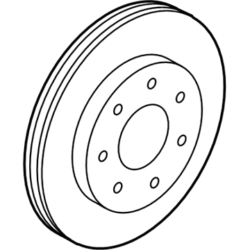 Ford 4U2Z-1V125-J Rotor