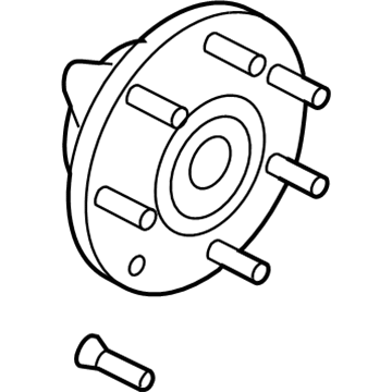 Ford G2MZ-1104-R Front Hub