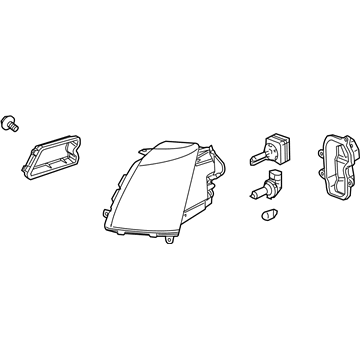 GM 20836120 Composite Headlamp