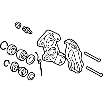 Lexus 47750-60090 Driver Disc Brake Cylinder Assembly