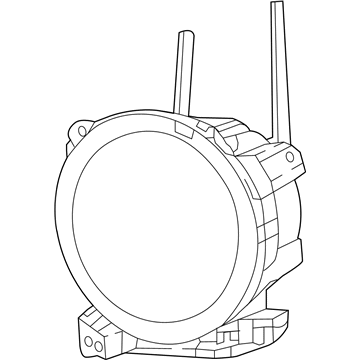 Mopar 55112878AF Headlamp