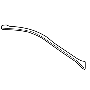 GM 15985529 Weatherstrip, Rear Side Door