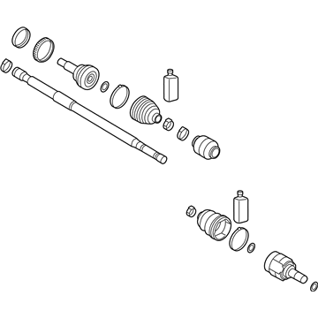 Kia 49501A7100 Joint Assembly-Cv RH