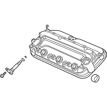 Honda 12310-R70-A00 Cover Assy., FR. Cylinder Head