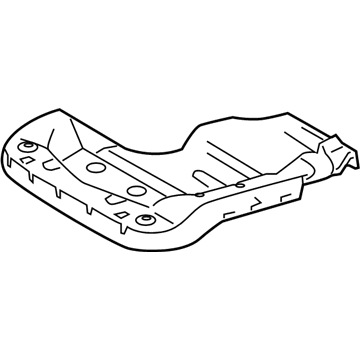 Lexus 71012-50080 Frame Sub-Assy, Front Seat Cushion, LH