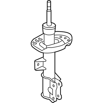 Hyundai 54651-J3AC0 Strut Assembly, Front, Left