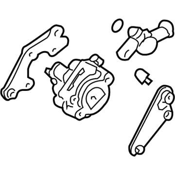 Toyota 44320-48040 Power Steering Pump