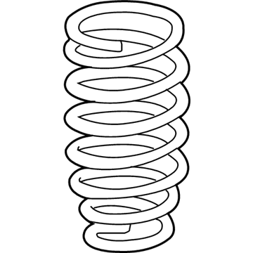 Acura 51401-TL2-A02 Spring, Front