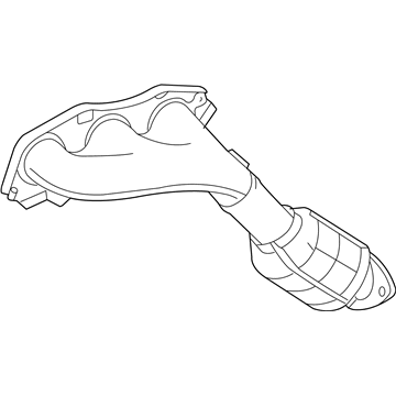 Lexus 17140-31040 Exhaust Manifold Sub-Assembly, Right