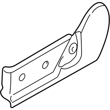 Hyundai 88054-26040-FB Cover-Shield Front Seat Outer, LH