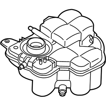 BMW 17-13-8-090-271 Engine Coolant Reservoir