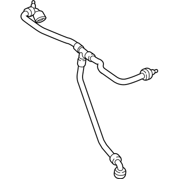 BMW 17-12-7-856-738 HOSE CHARGE AIR COOLER