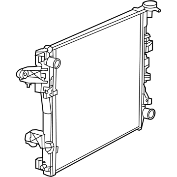 Mopar 55056858AE Engine Cooling Radiator