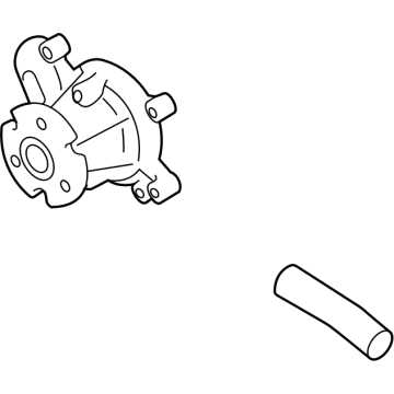 Toyota SU003-09040 Water Pump