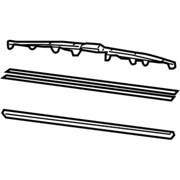 Lexus 85222-0R040 Front Wiper Blade, Left