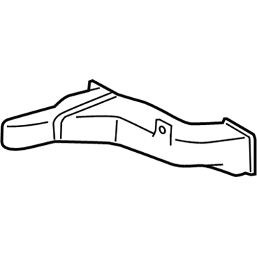 Lexus G92F1-30010 Duct, Hybrid Battery Exhaust, NO.1