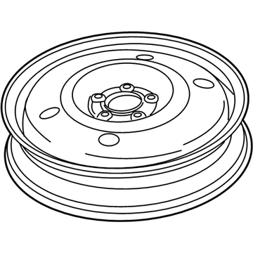 Ford FA1Z-1007-H Wheel, Spare