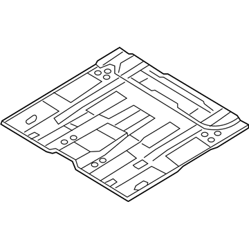 Hyundai 65111-2E010 Panel-Center Floor