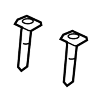 Hyundai 88720-2B000-4W Guide Assembly-HEADREST With Lever