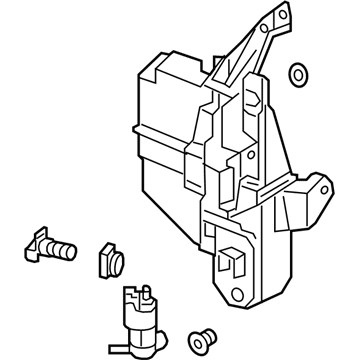 Nissan 28910-9HM0B Tank Assy-Windshield Washer