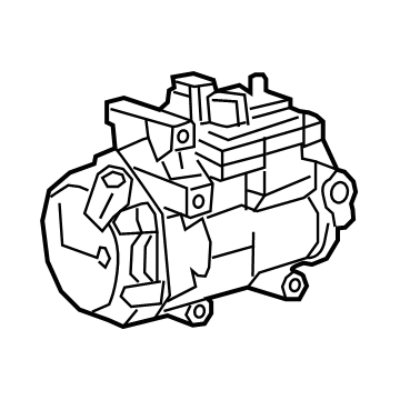 Lexus 88370-48200 Compressor Assembly, W/M