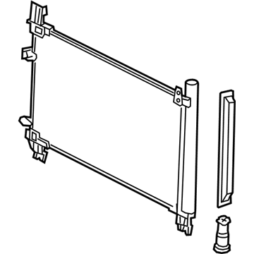 Lexus 88460-48220 CONDENSER Assembly