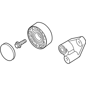 BMW 11-28-1-407-974 Adjusting Pulley With Lever