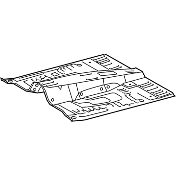 Toyota 58111-6A332 Front Floor Pan