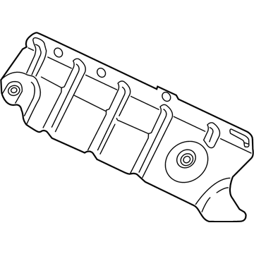 BMW 11-65-7-618-371 Heat Shield, Exhaust Manifold