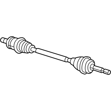 Mopar 5085240AC Axle Half Shaft Right