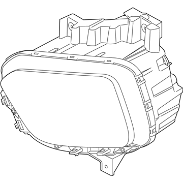 Kia 92201J2000 Front Fog Lamp Assembly