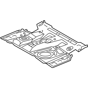 Lexus 58211-0E902 Pan, Center Floor